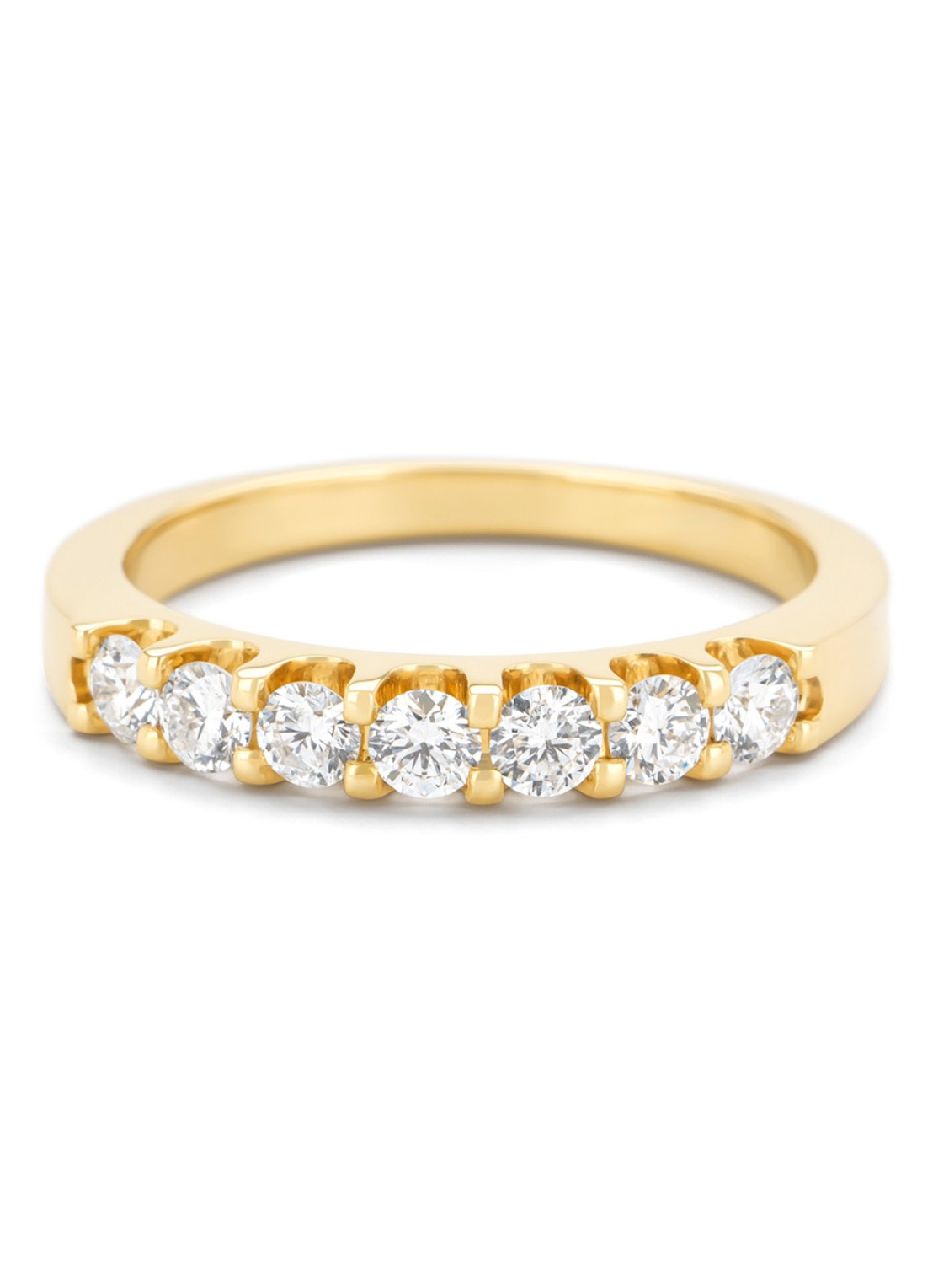 Diamond Point Geelgouden ring, 0.50 ct diamant, Wedding - detail 2 geelgoud