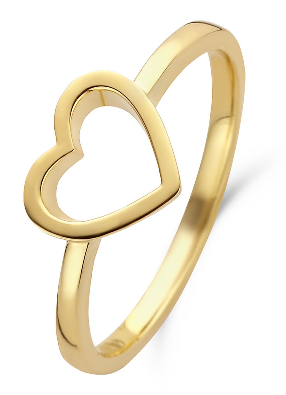Diamond Point Geelgouden ring Dreamer - voorkant geelgoud