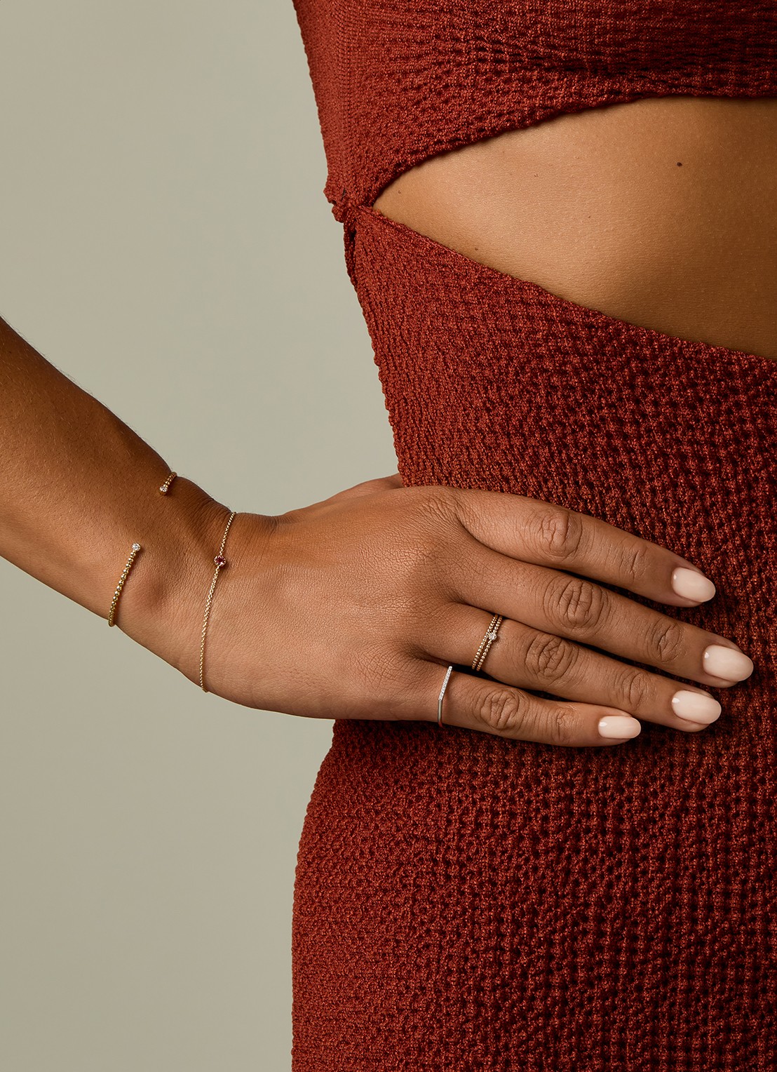 Diamond Point Geelgouden ring Joy - detail 4 geelgoud