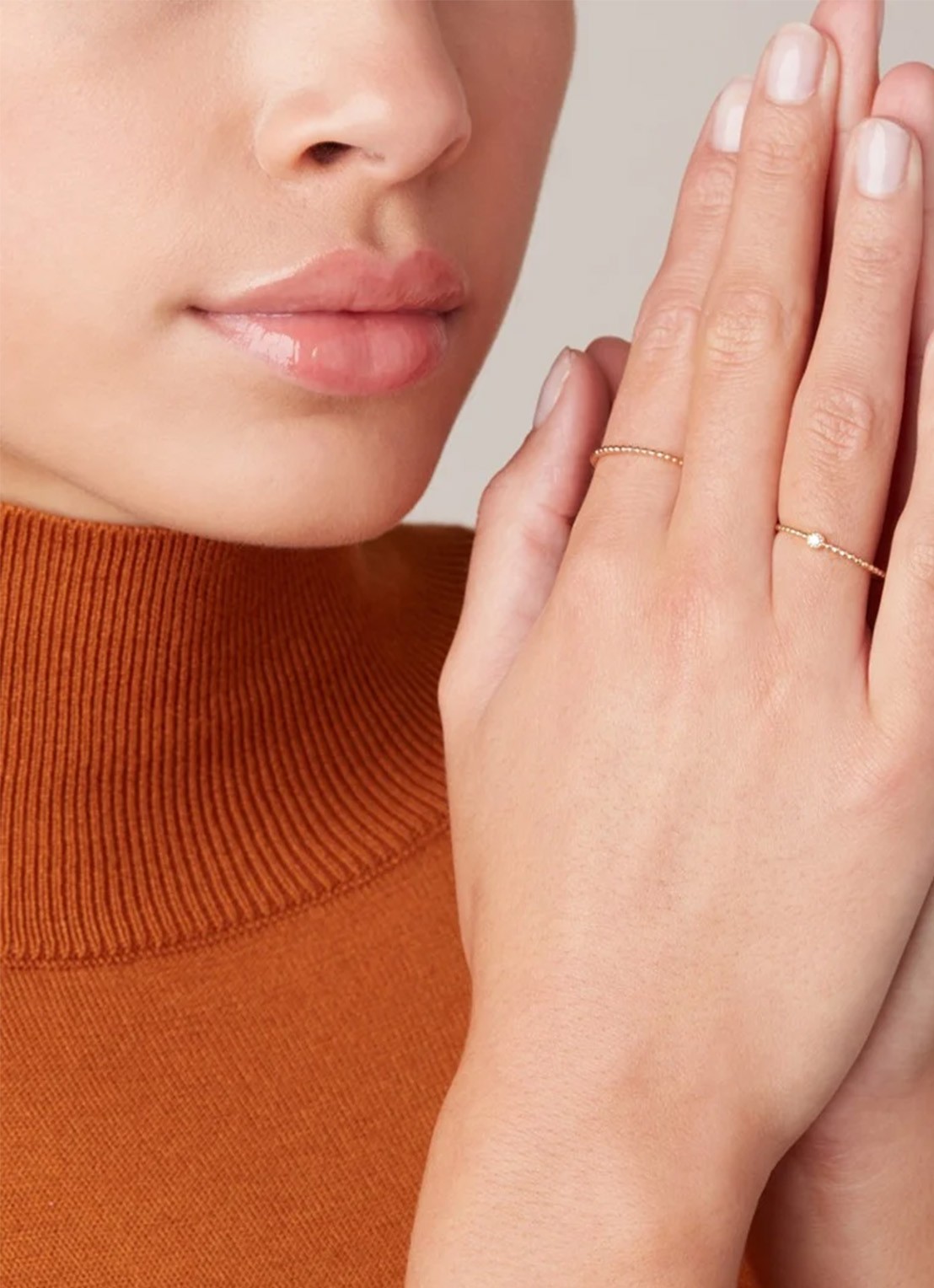 Diamond Point Geelgouden ring Joy - voorkant 2 geelgoud