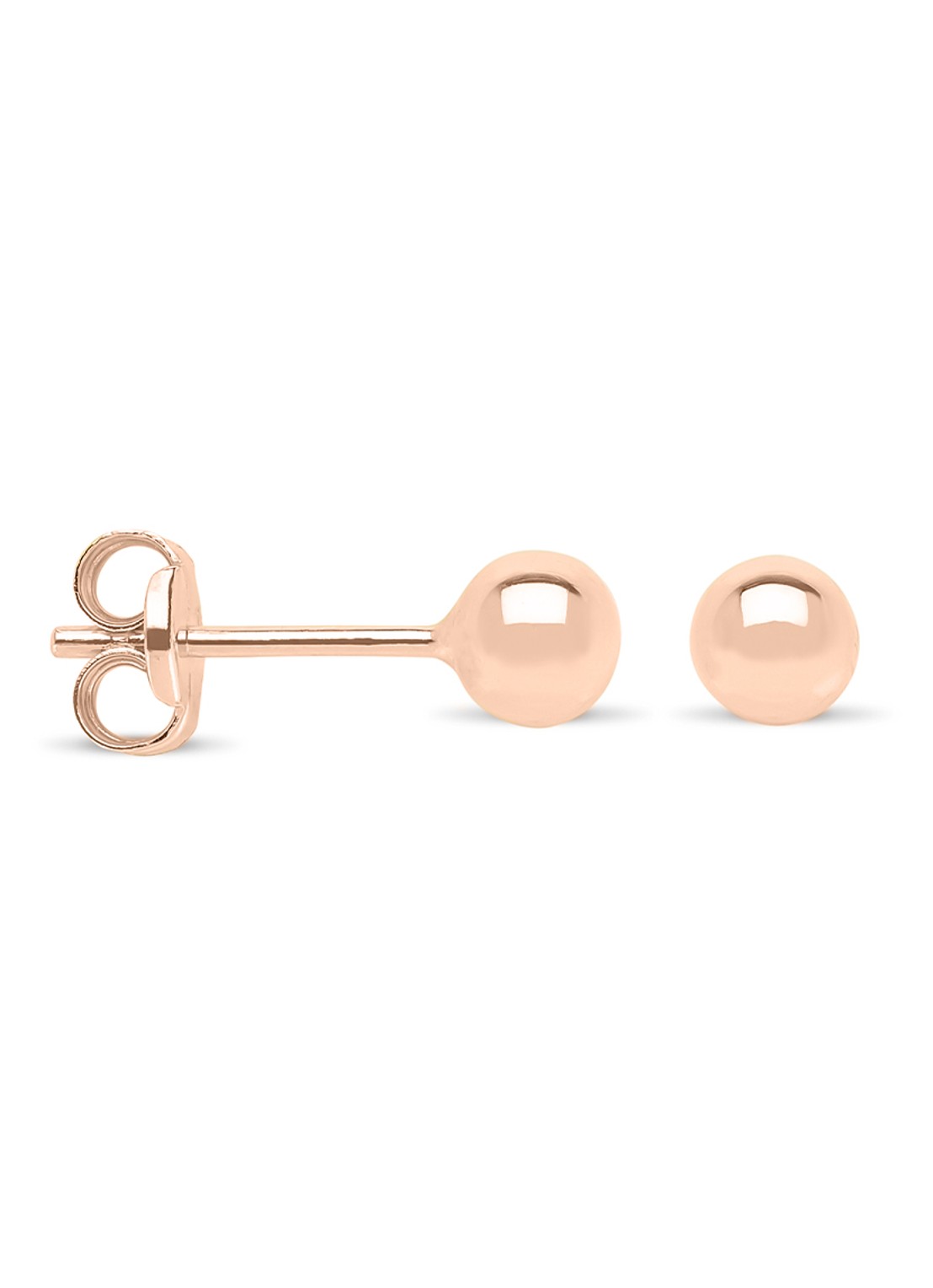 Diamond Point Roségouden oorsieraden Timeless Treasures - voorkant 2 roségoud