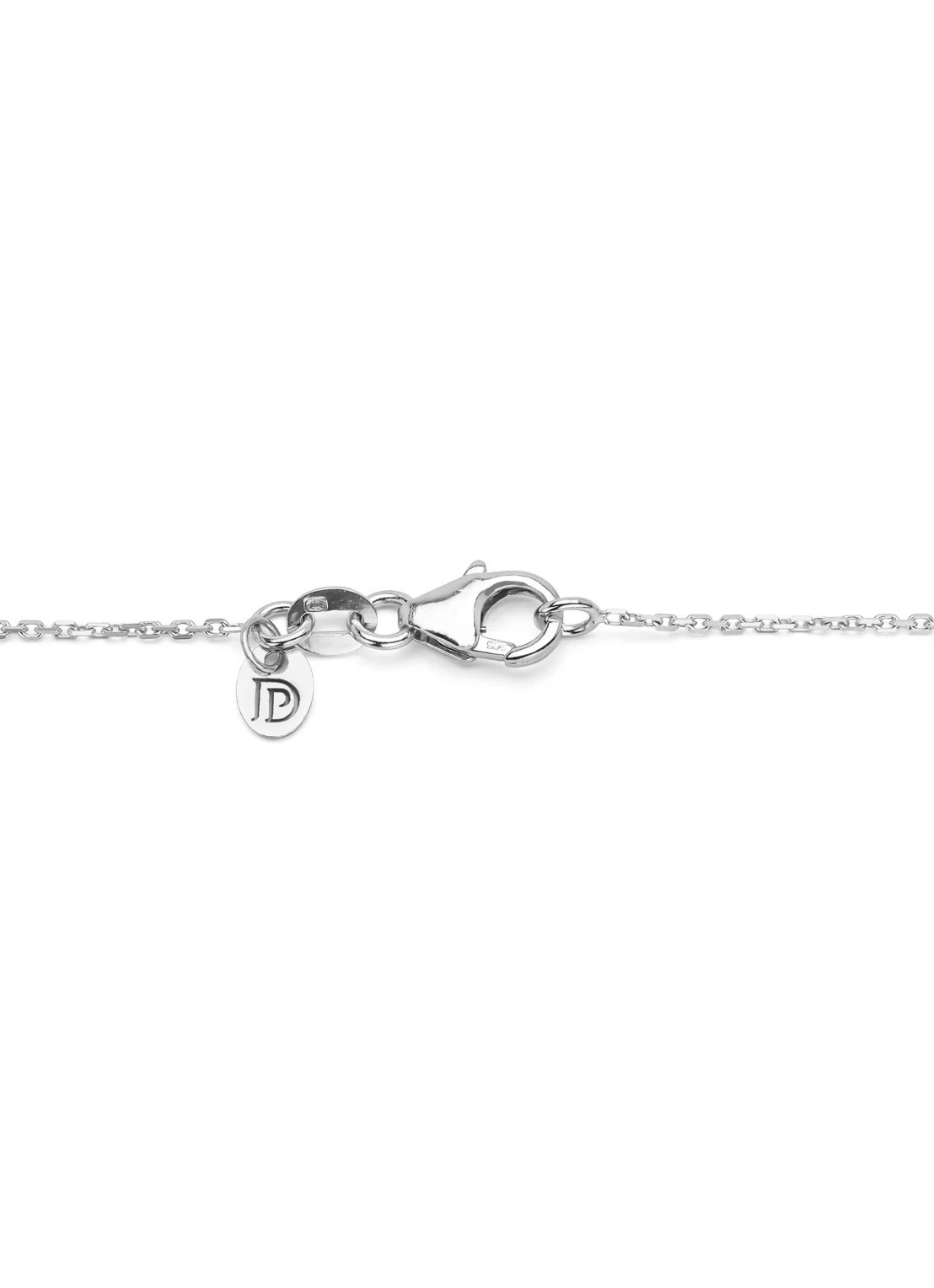 Diamond Point Witgouden anker collier Timeless Treasures (40cm) - detail 3 witgoud