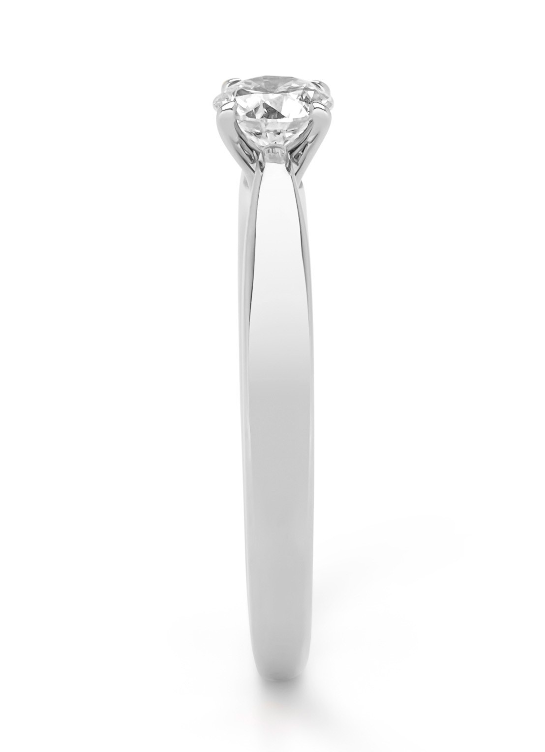Diamond Point Witgouden ring, 0.40 ct diamant, Perfect Match - detail 4 witgoud