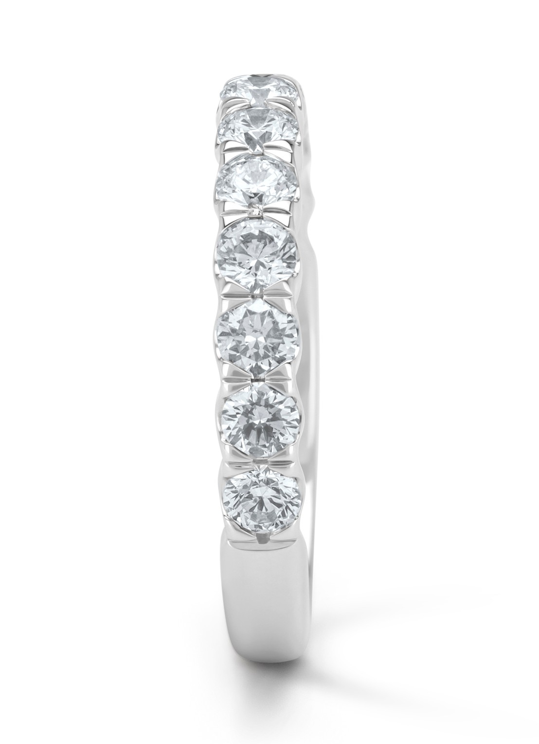Diamond Point Witgouden ring, 1.00 ct diamant, Gallery - detail 3 witgoud