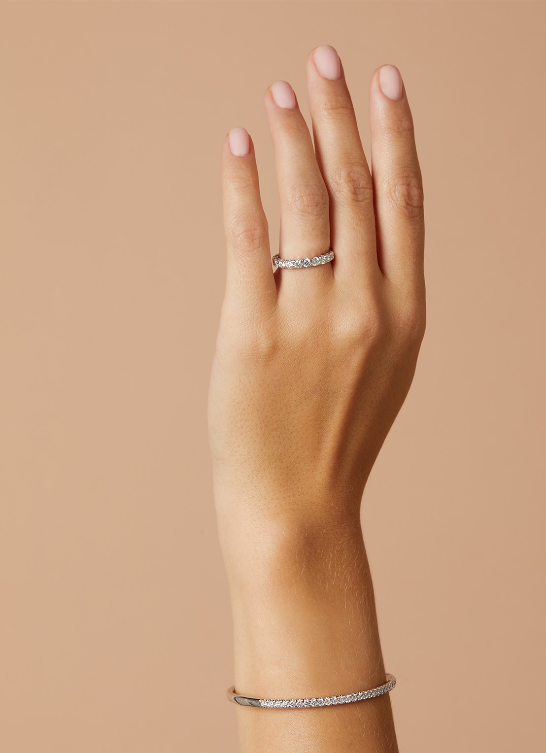 Diamond Point Witgouden ring, 1.00 ct diamant, Gallery - detail 6 witgoud