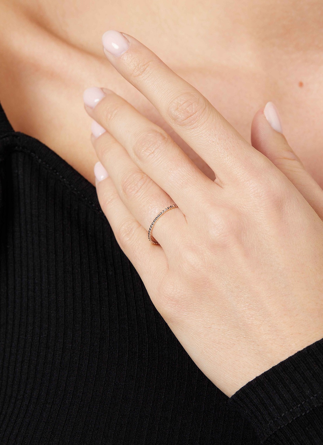 Diamond Point Witgouden ring Joy - voorkant 3 witgoud
