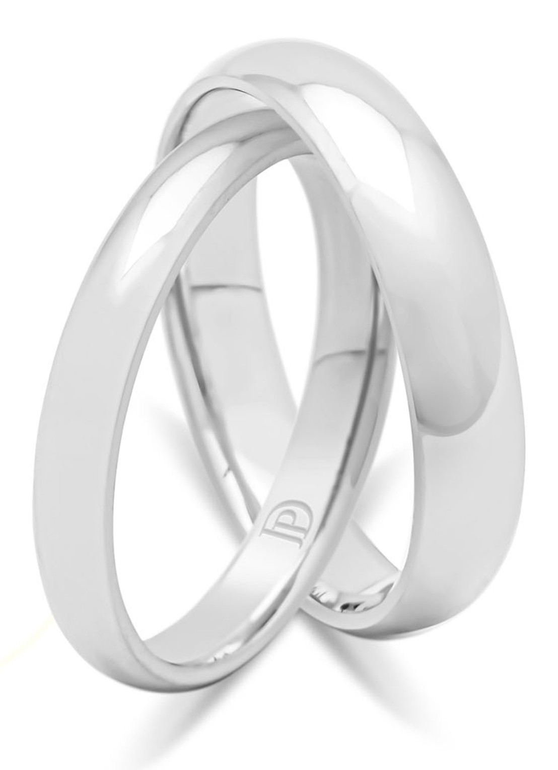 Diamond Point Witgouden ring Wedding - detail 3 witgoud