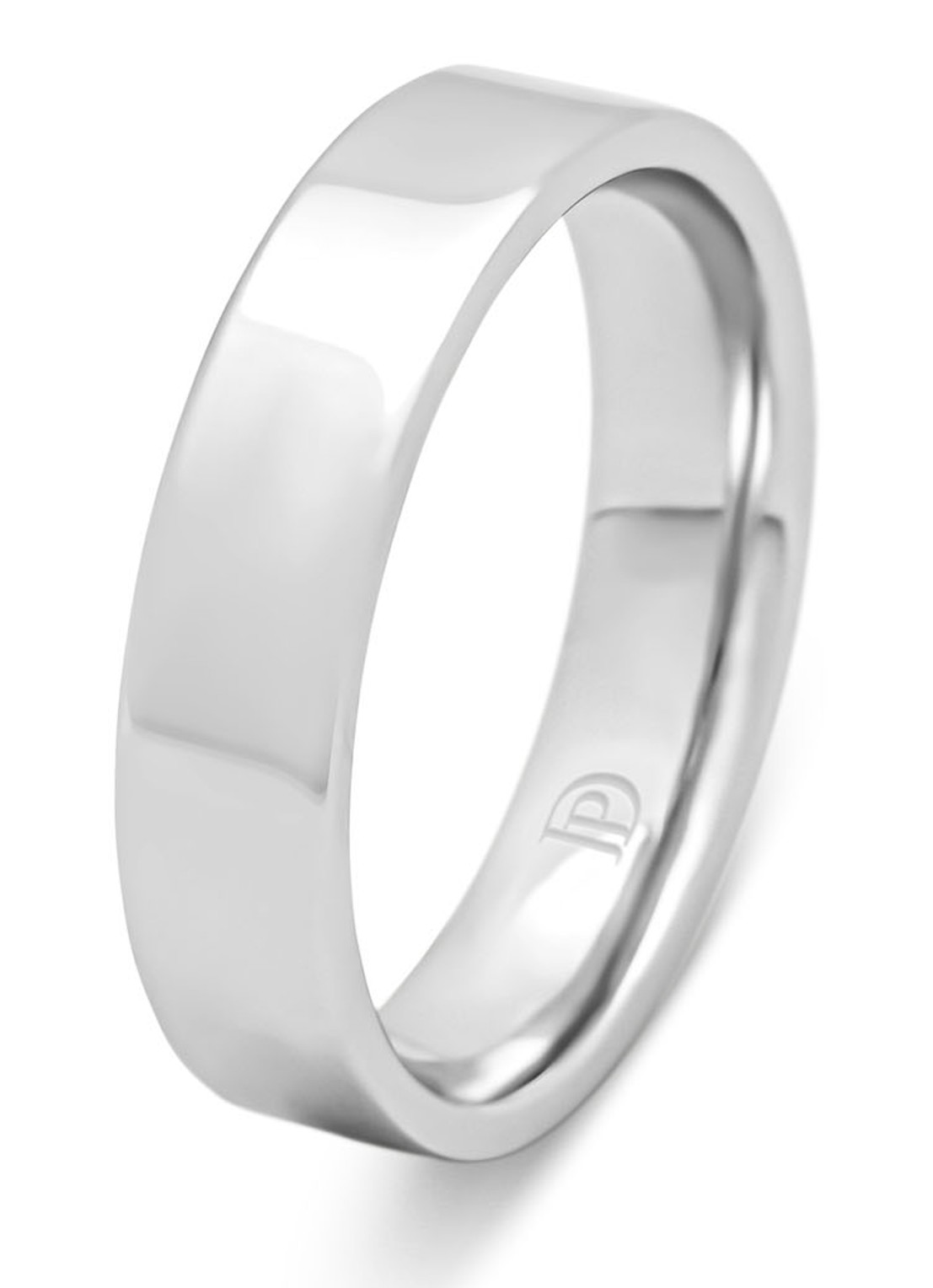 Diamond Point Witgouden ring Wedding - voorkant 3 witgoud