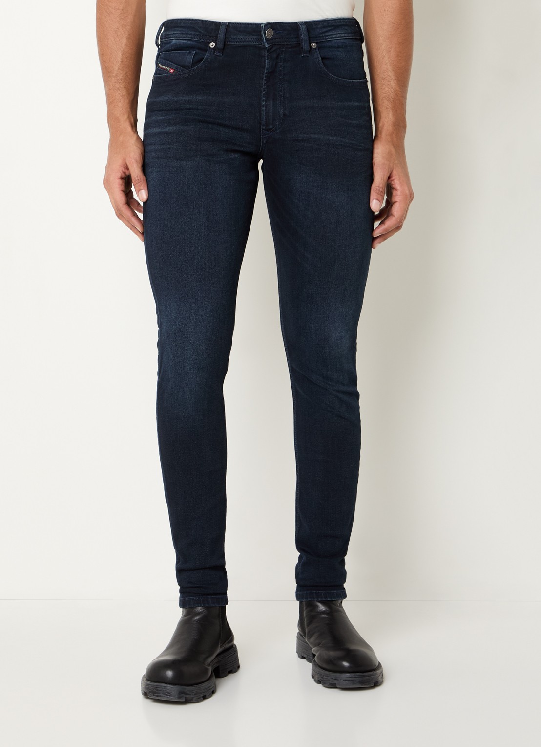 Diesel 1979 Sleenker skinny jeans met donkere wassing - detail 4 indigo