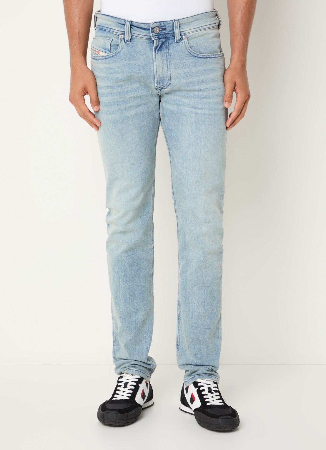 Diesel 1979 Sleenker skinny jeans met lichte wassing - detail 2 indigo