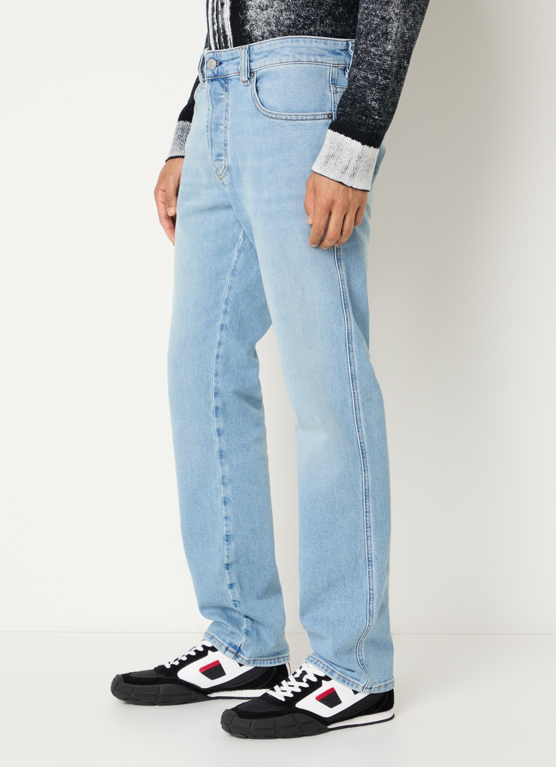 Diesel 1993 D-VYL slim fit jeans met medium wassing - detail 2 indigo