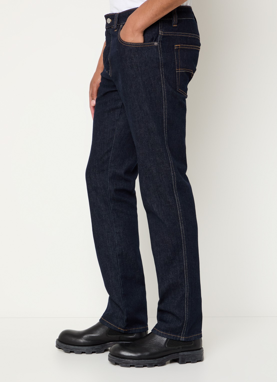 Diesel 1993 D-Vyl straight leg jeans met donkere wassing - detail 5 indigo