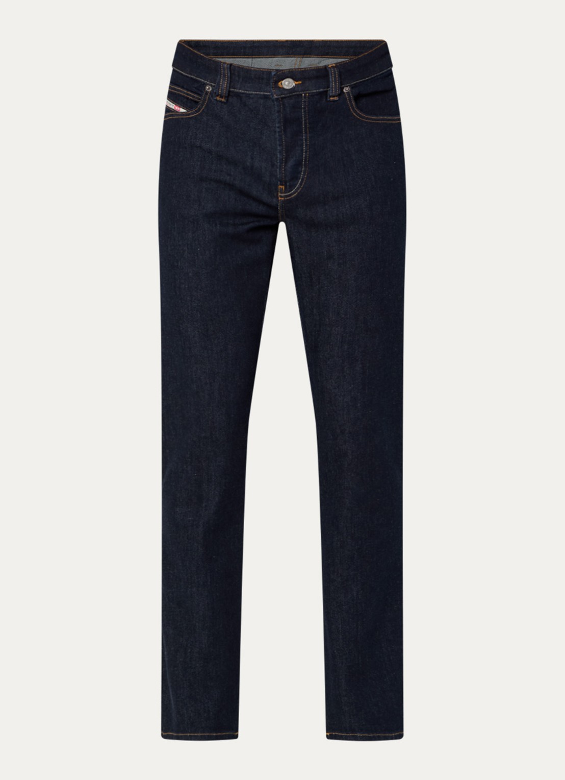 Diesel 1993 D-Vyl straight leg jeans met donkere wassing - voorkant 2 indigo