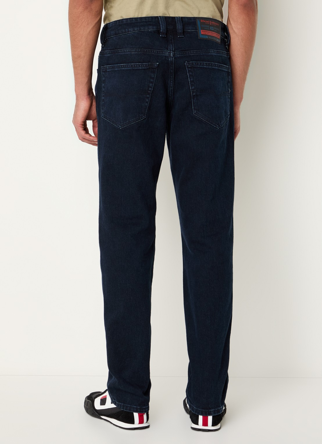 Diesel 1993 D-Vyl straight leg jeans met donkere wassing  - achterkant indigo