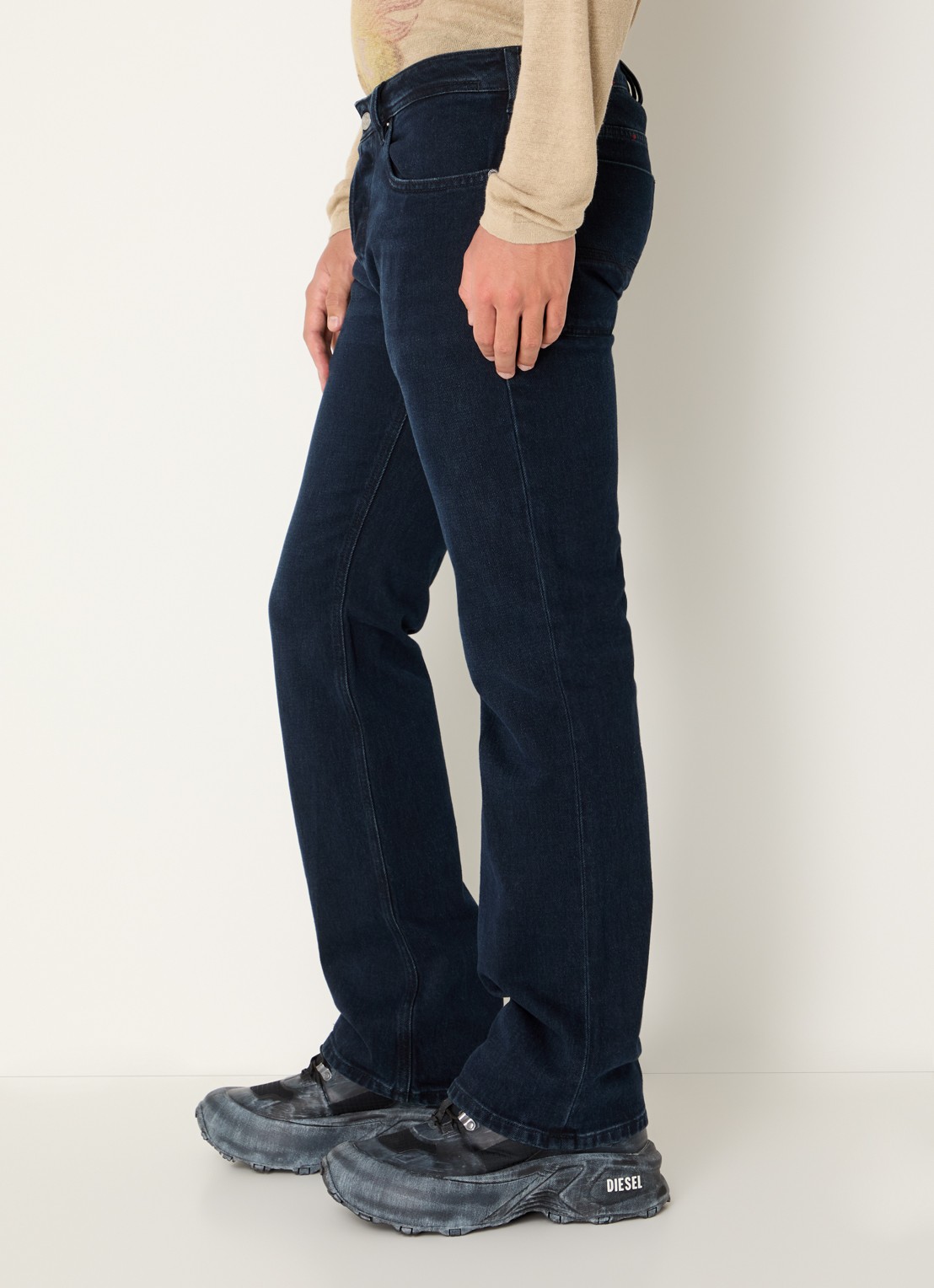 Diesel 2007 Zatiny slim fit jeans met donkere wassing - detail 3 indigo