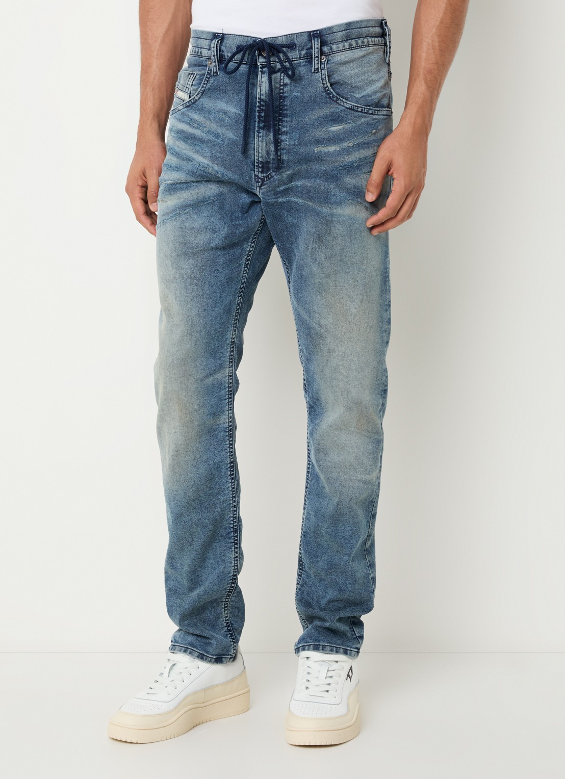 Diesel 2032 D-krooley slim fit jeans  - detail 2 indigo