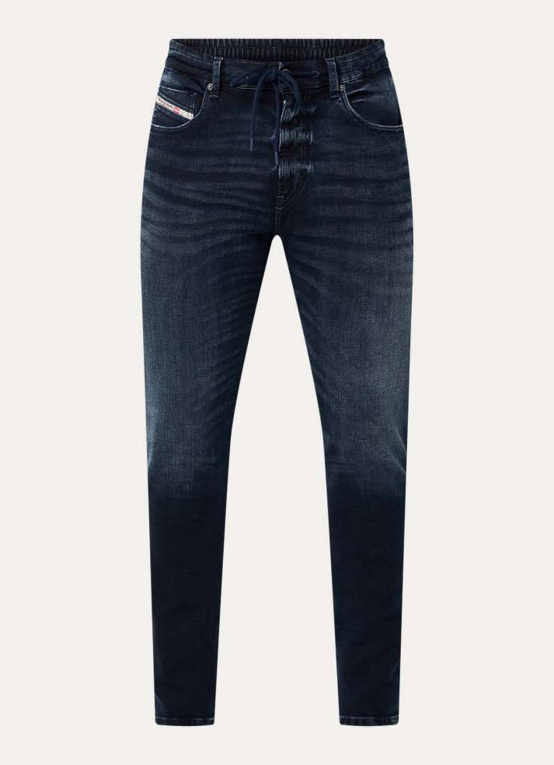 Diesel 2062 D-Strukt-B JoggJeans® slim fit jeans met donkere wassing - voorkant indigo