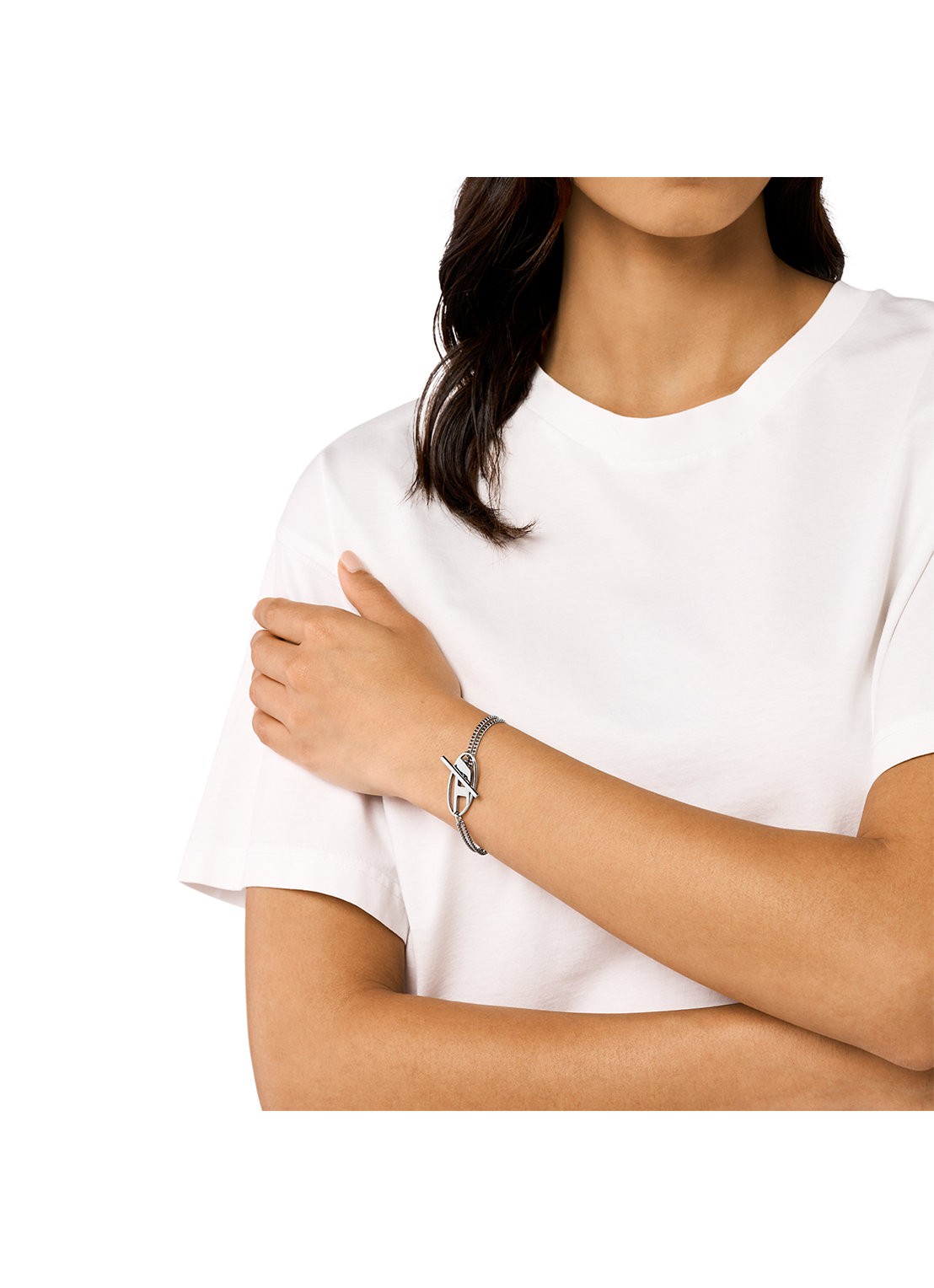 Diesel Armband DX1535040 - detail 3 zilver