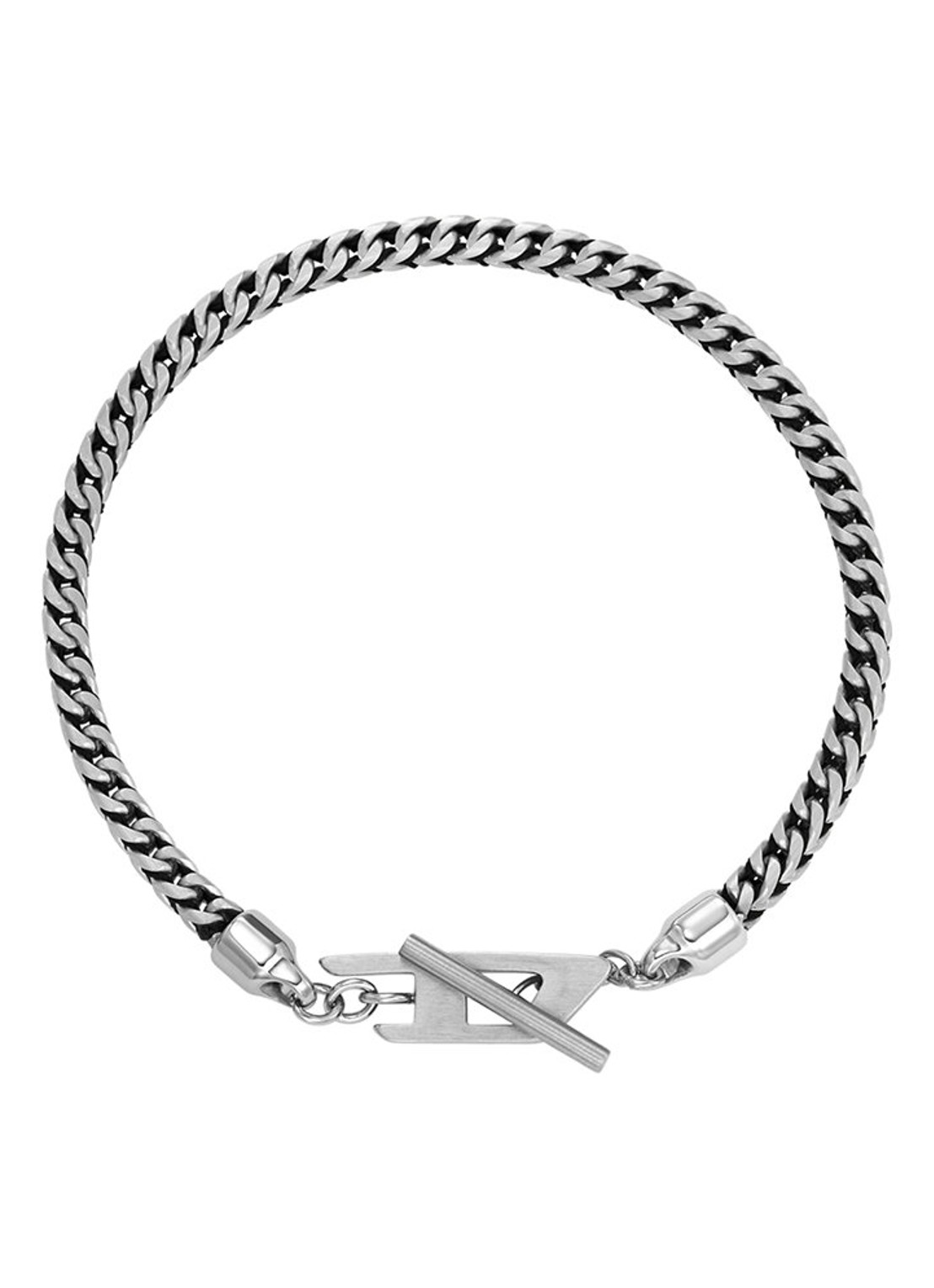 Diesel Armband DX1551040 - voorkant zilver
