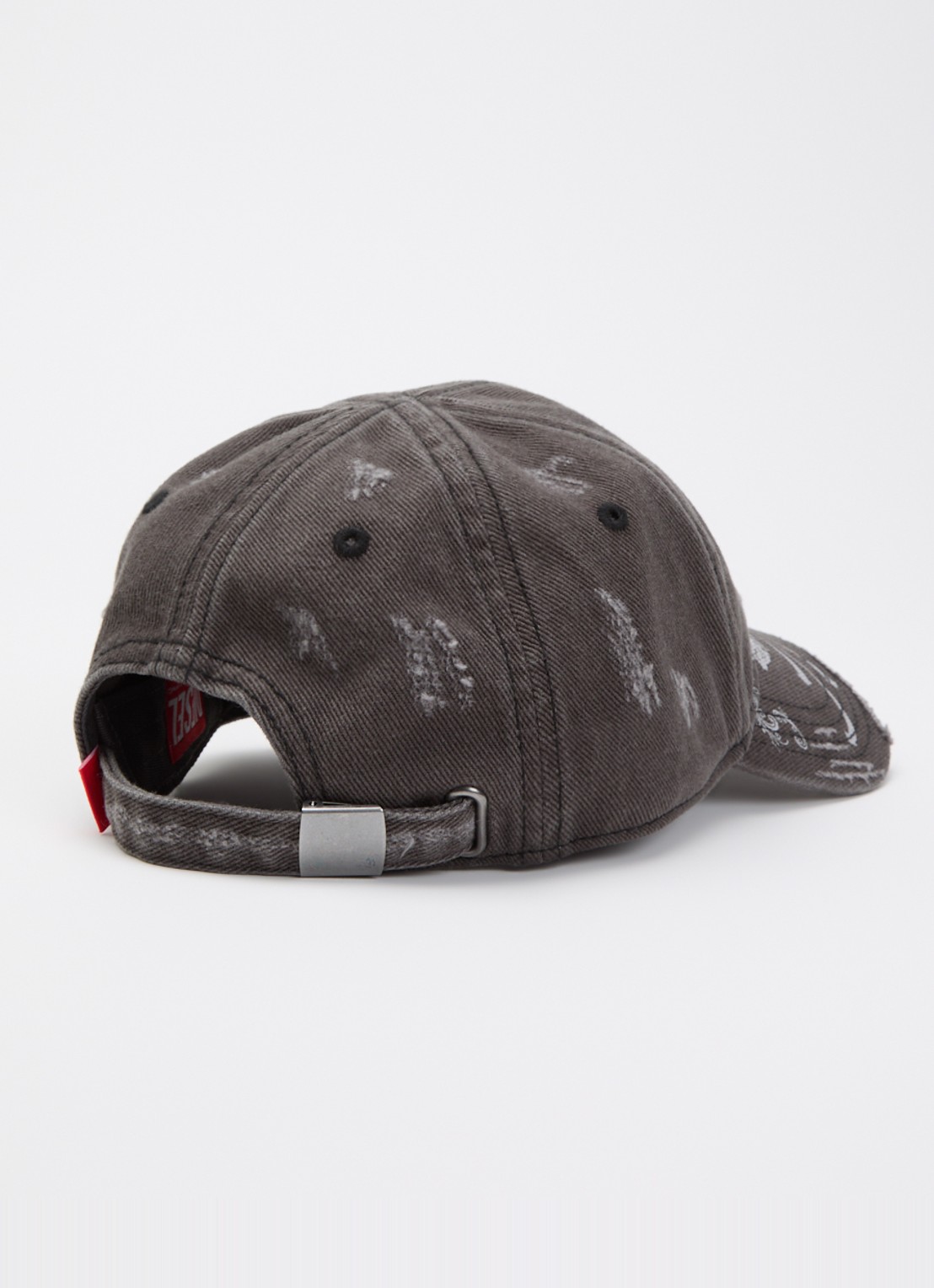 Diesel C-Fenix pet met print - detail donkergrijs