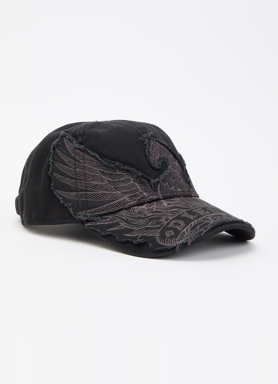 Diesel C-Phenix pet met logo - voorkant zwart