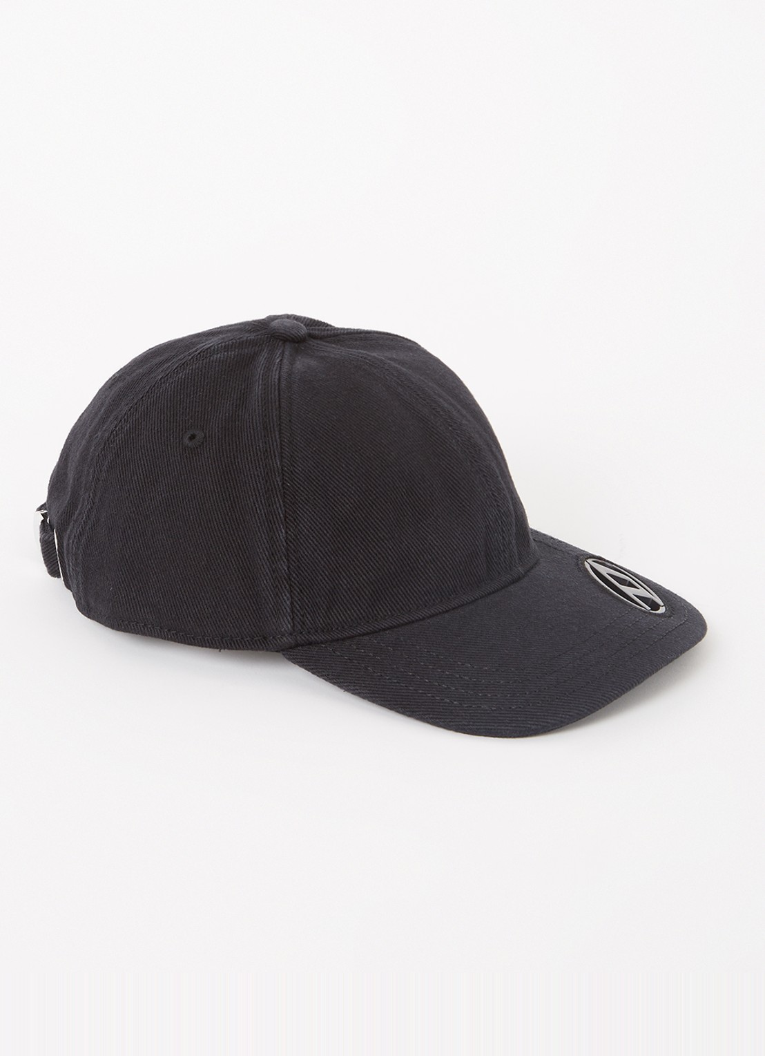 Diesel C-Plak pet met logo - voorkant 2 zwart