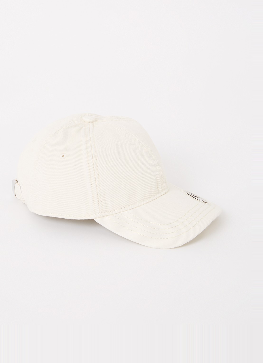 Diesel C-Plak pet met logo - voorkant 2 creme