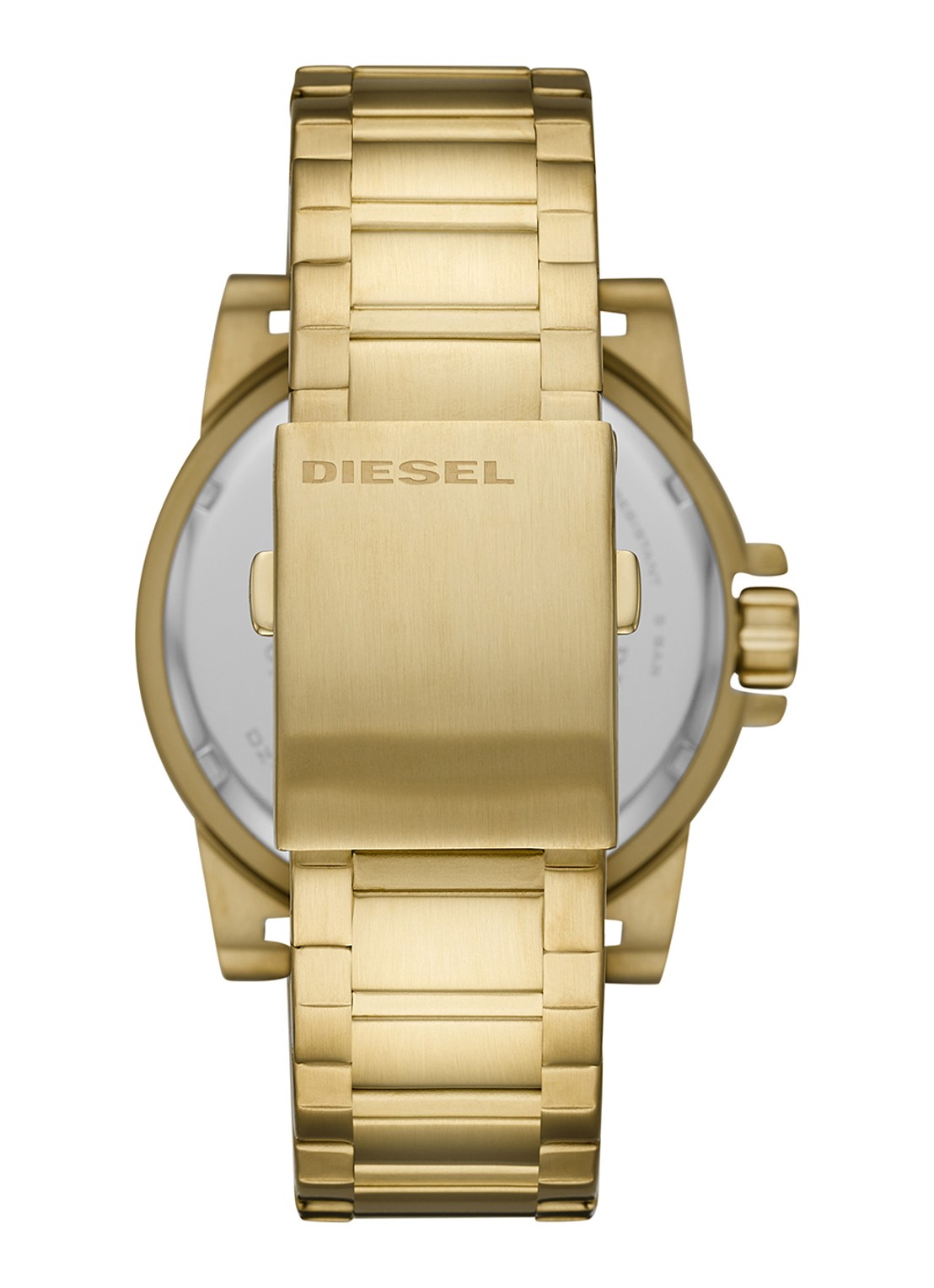 Diesel D-48 horloge DZ1912 - detail geelgoud