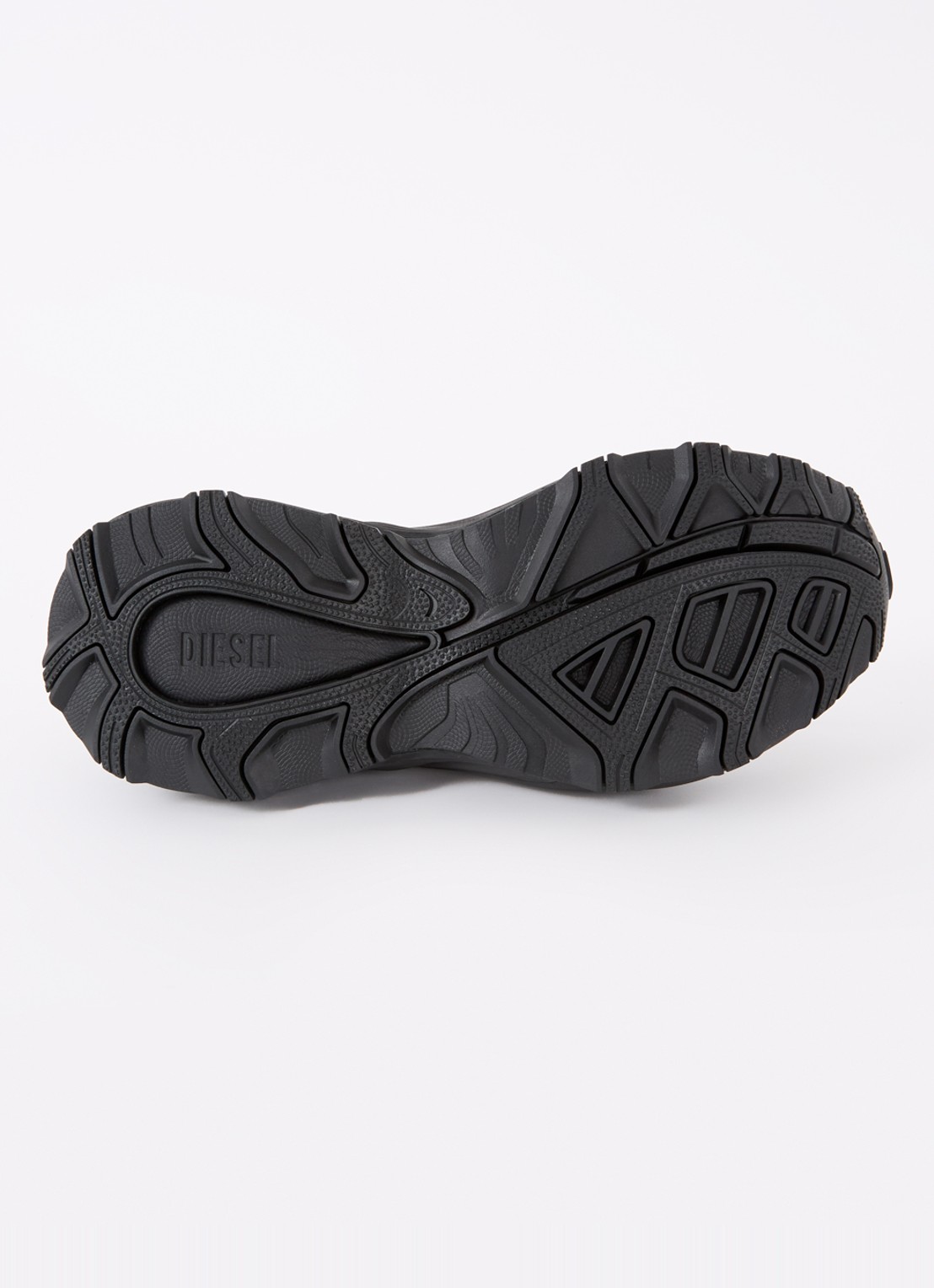 Diesel D-Cage Runner sneaker met mesh details - detail 3 zwart