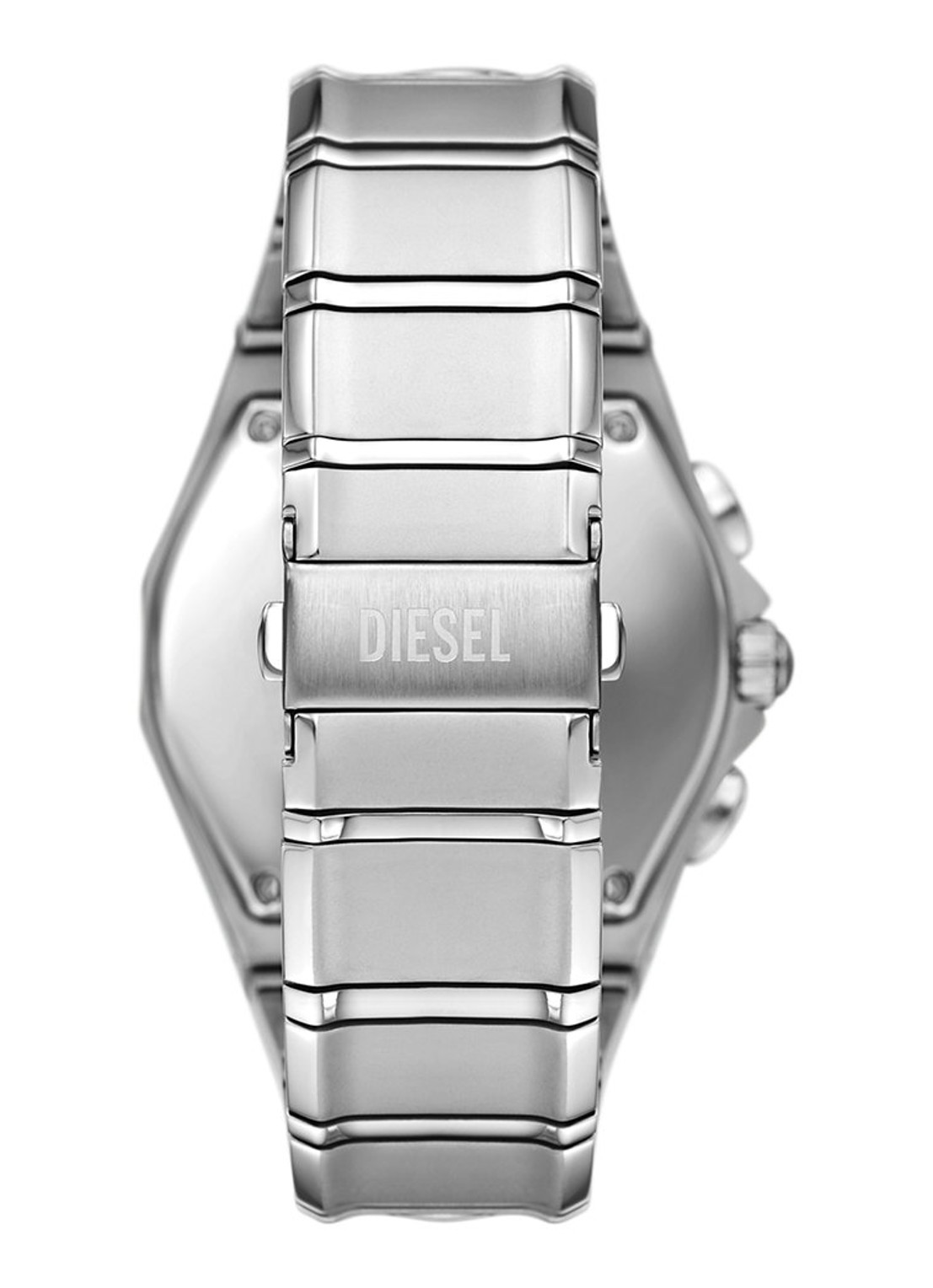 Diesel D-Curve horloge DZ4694 - detail 2 zilver