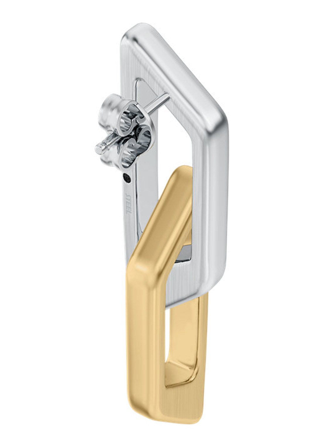 Diesel D Logo enkele oorsteker DX1685931 - detail 2 goud