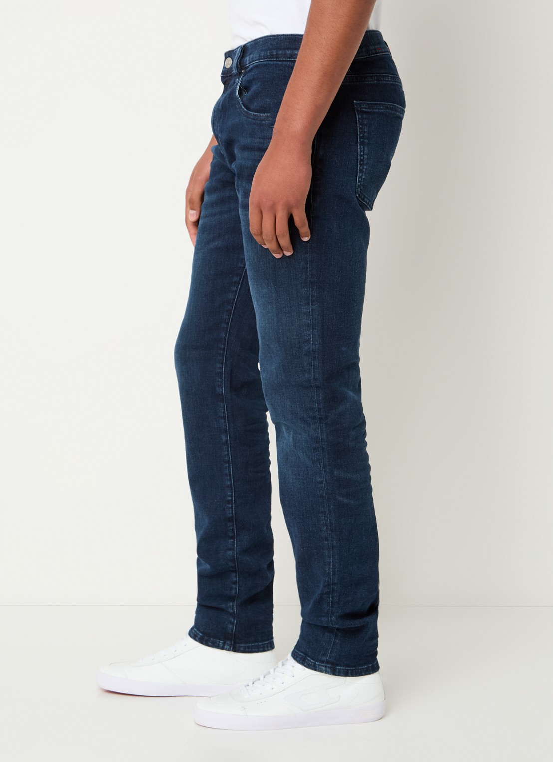 Diesel D-Strukt slim fit jeans met steekzakken - detail 4 indigo