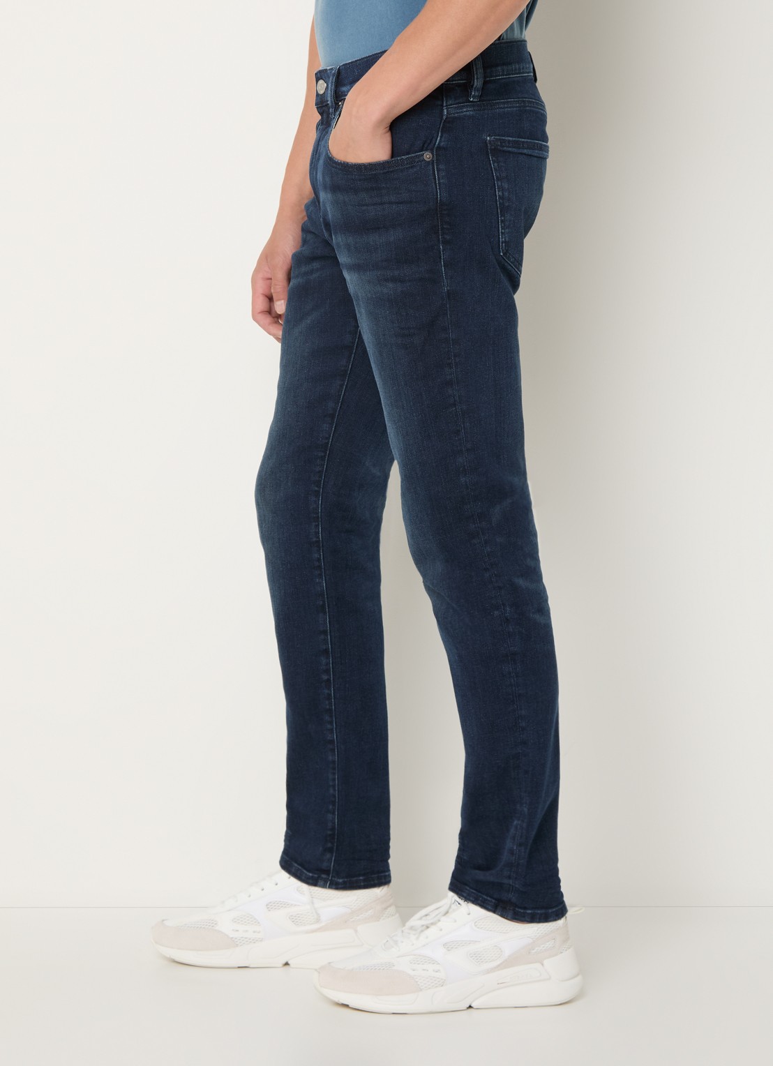 Diesel D-Strukt slim fit jeans met steekzakken - detail 5 zwart