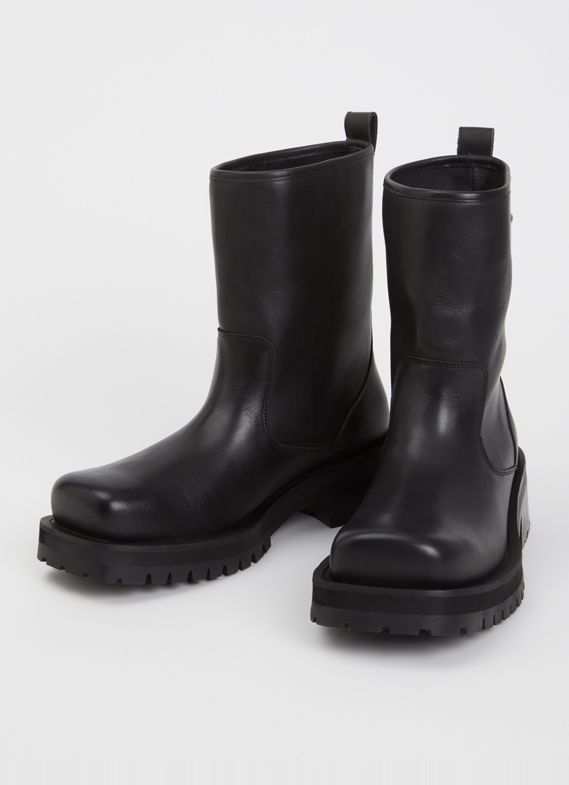 Diesel D-Texan Bk laars van leer - detail 2 zwart