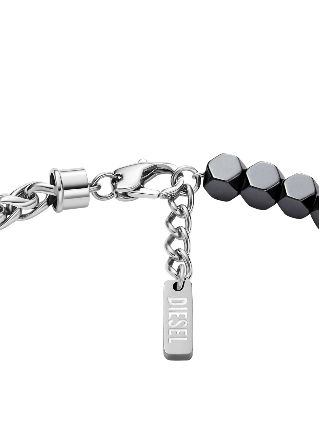 Diesel Diesel Font armband DX1647931 - detail 2 zilver