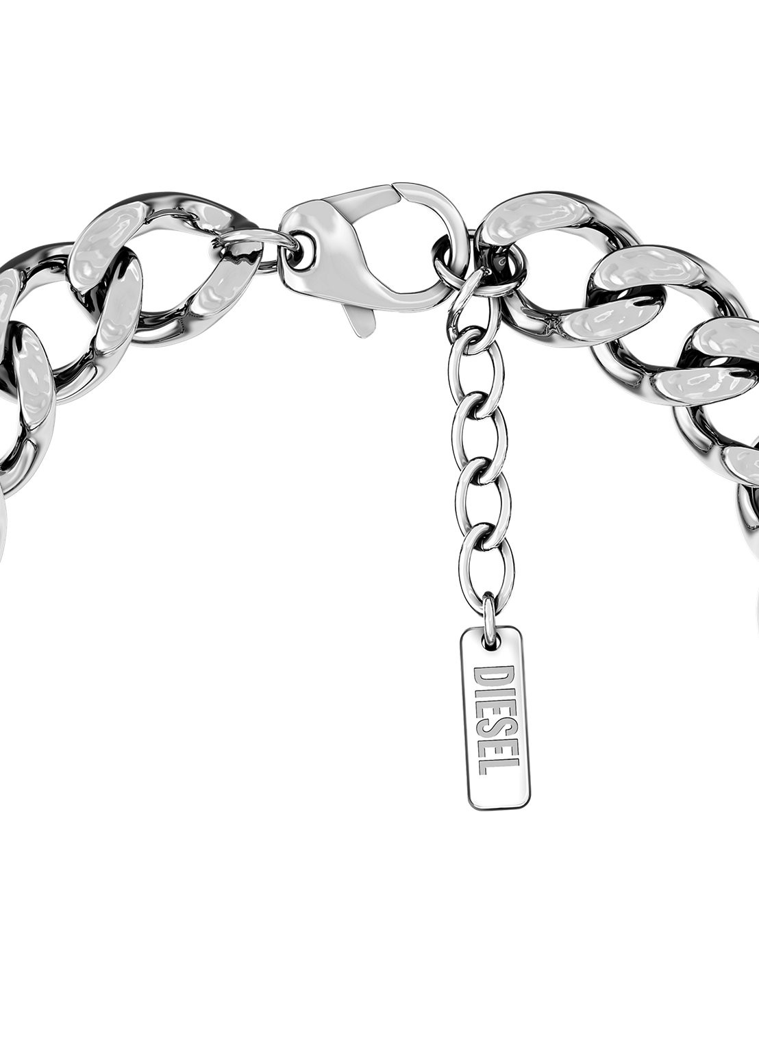 Diesel Diesel Font armband DX1732040 - detail 2 zilver