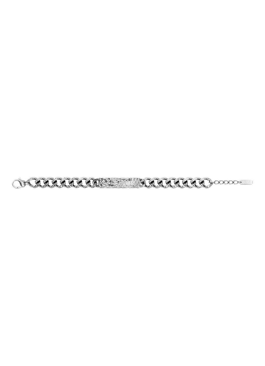 Diesel Diesel Font armband DX1732040 - detail 4 zilver