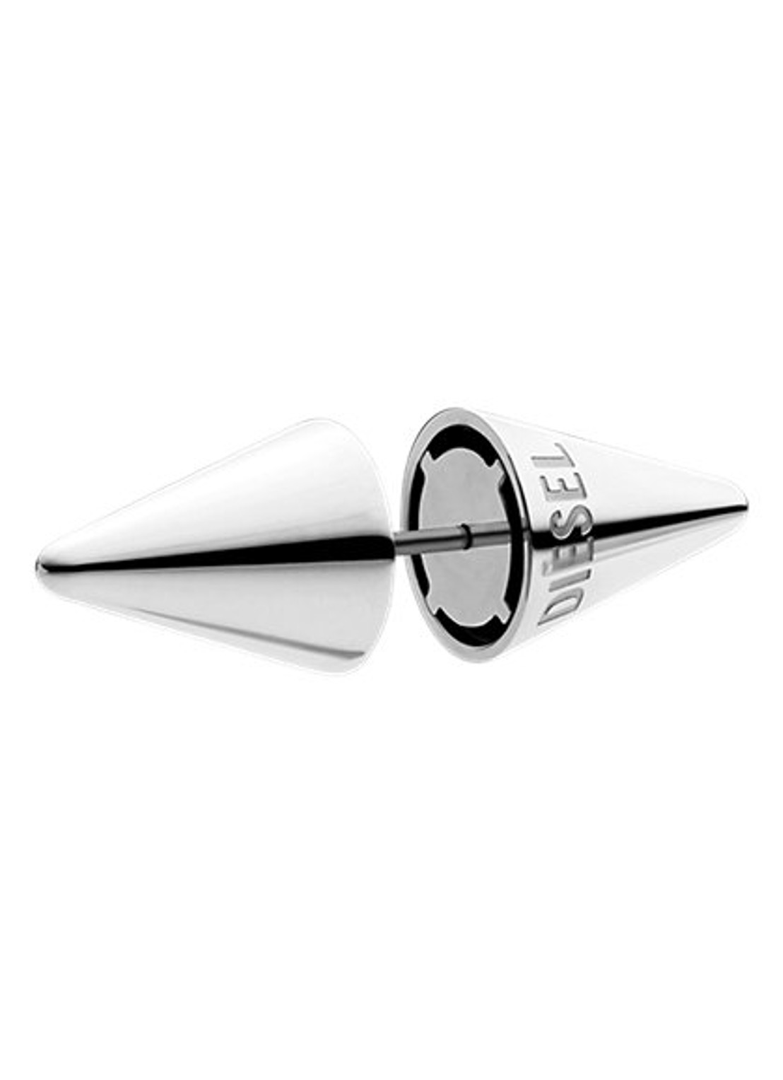 Diesel Diesel Font oorstekers DX1640040 - detail zilver