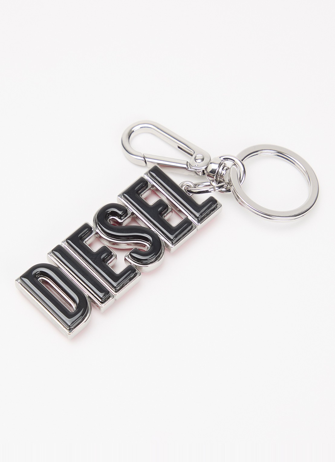Diesel DSL 3D sleutelhanger met logo - voorkant rood