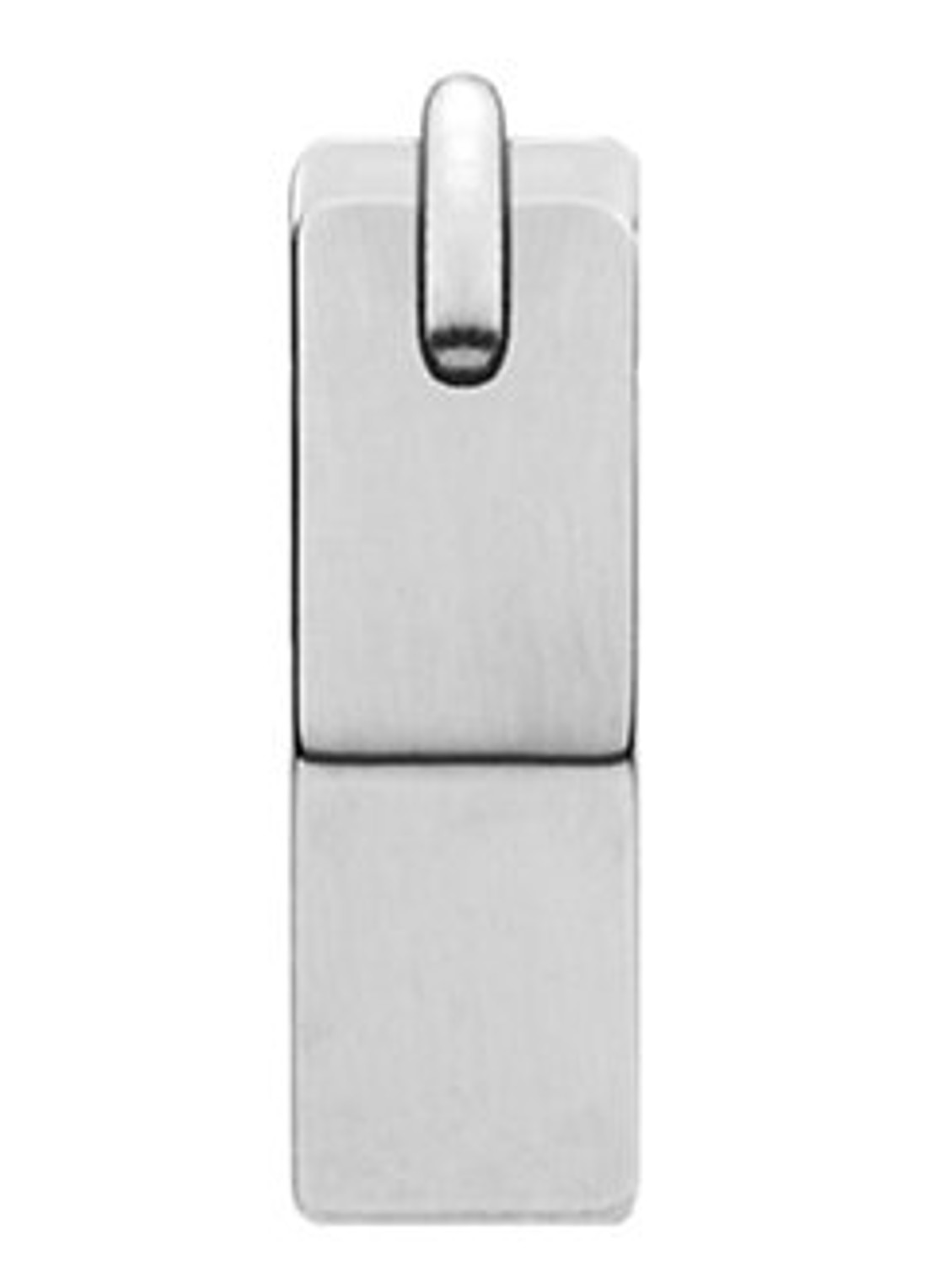 Diesel Enkele oorring DX1345040 - voorkant zilver