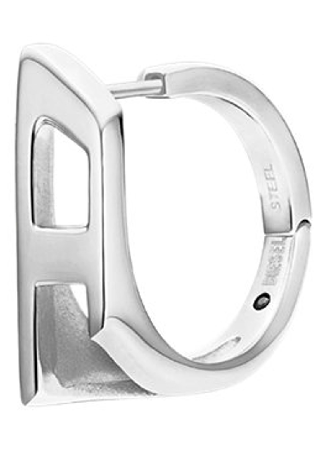 Diesel Enkele oorring DX1637040 - detail 2 zilver