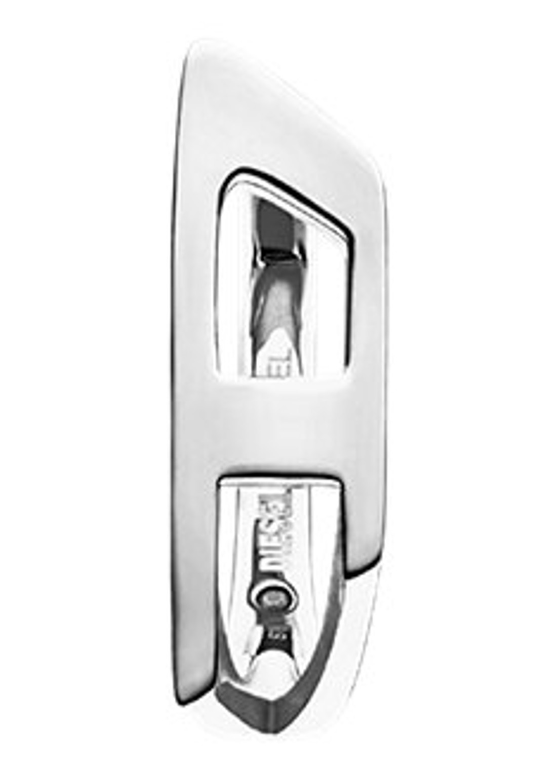Diesel Enkele oorring DX1637040 - voorkant zilver