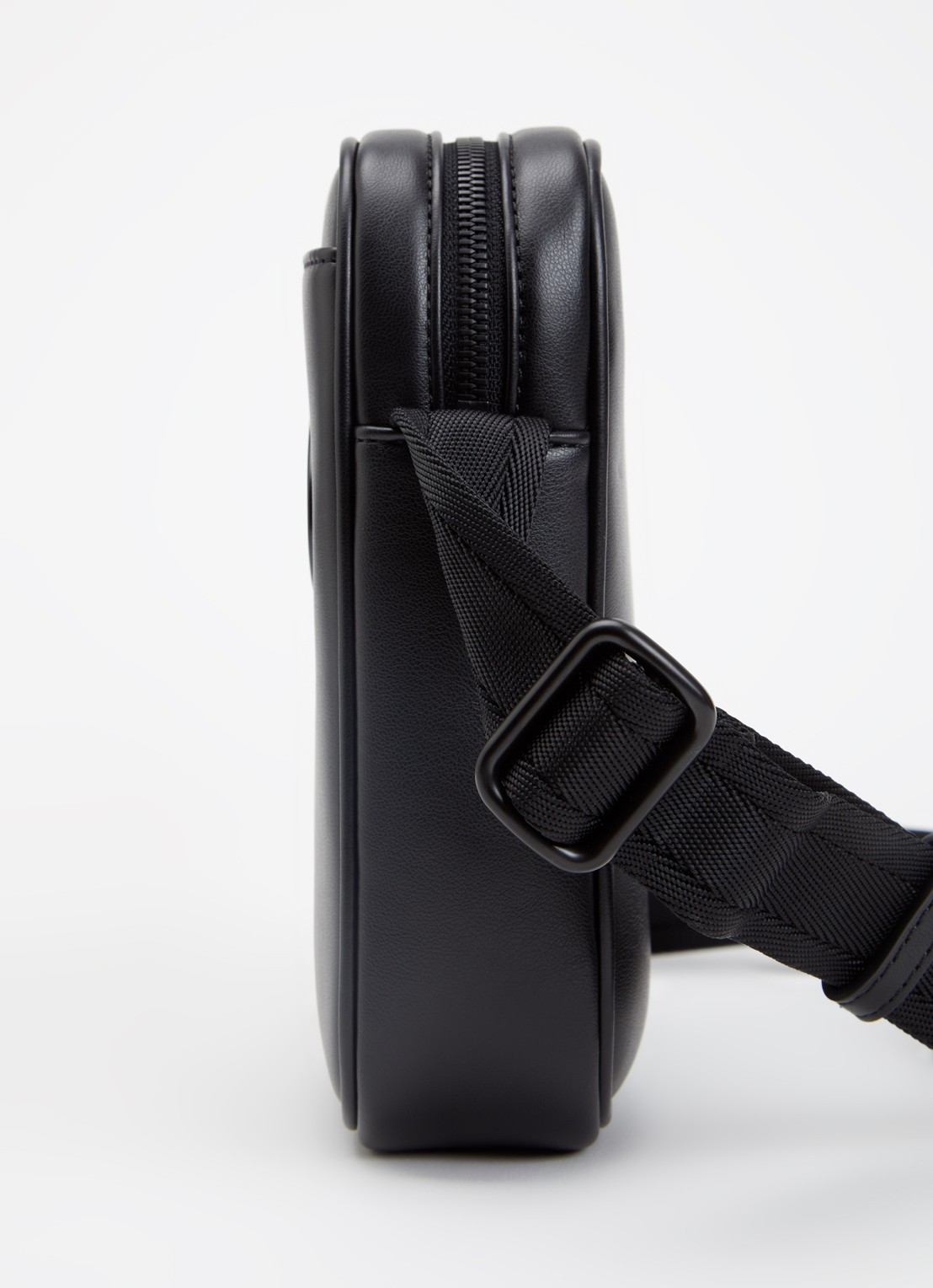 Diesel Holi-D crossbodytas met logo - detail 3 zwart