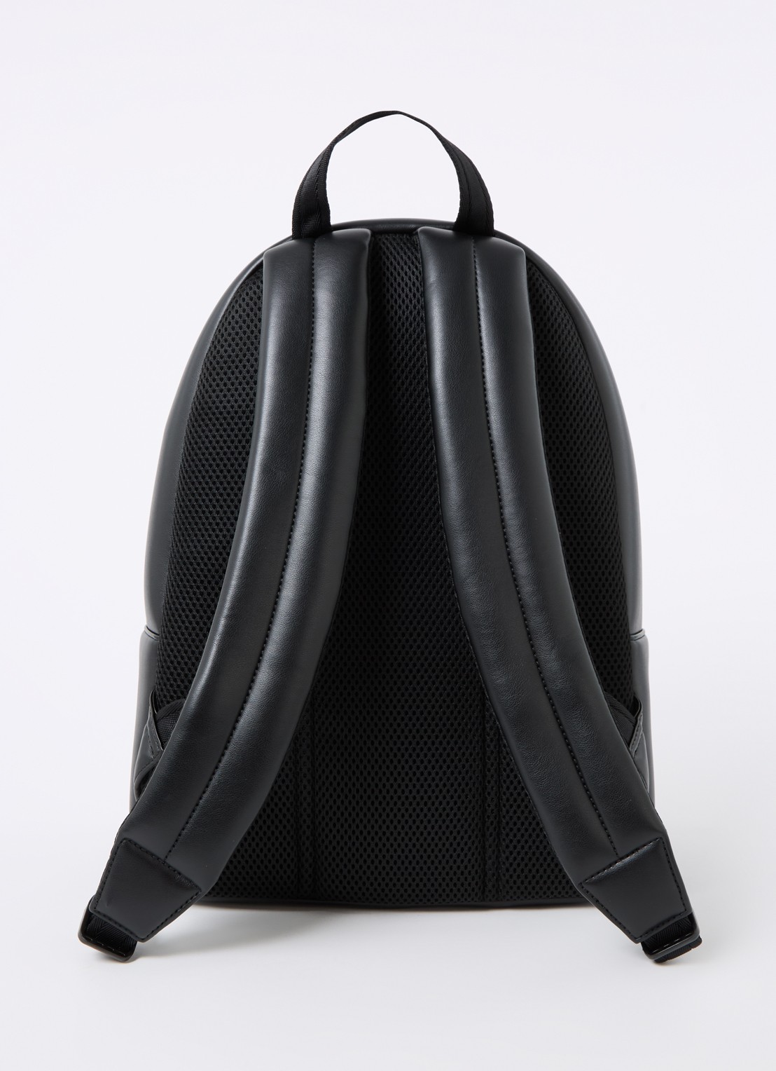 Diesel Holi-D rugzak met logo en 13 inch laptopvak - achterkant zwart