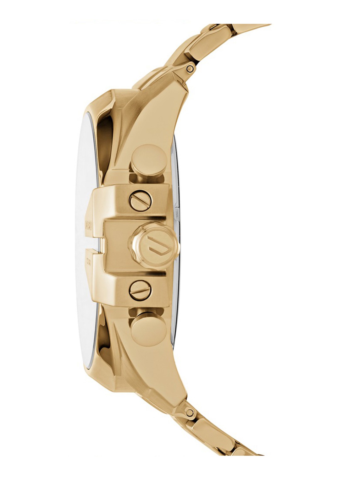 Diesel Horloge Mega Chief goud DZ4360 - detail 2 goud