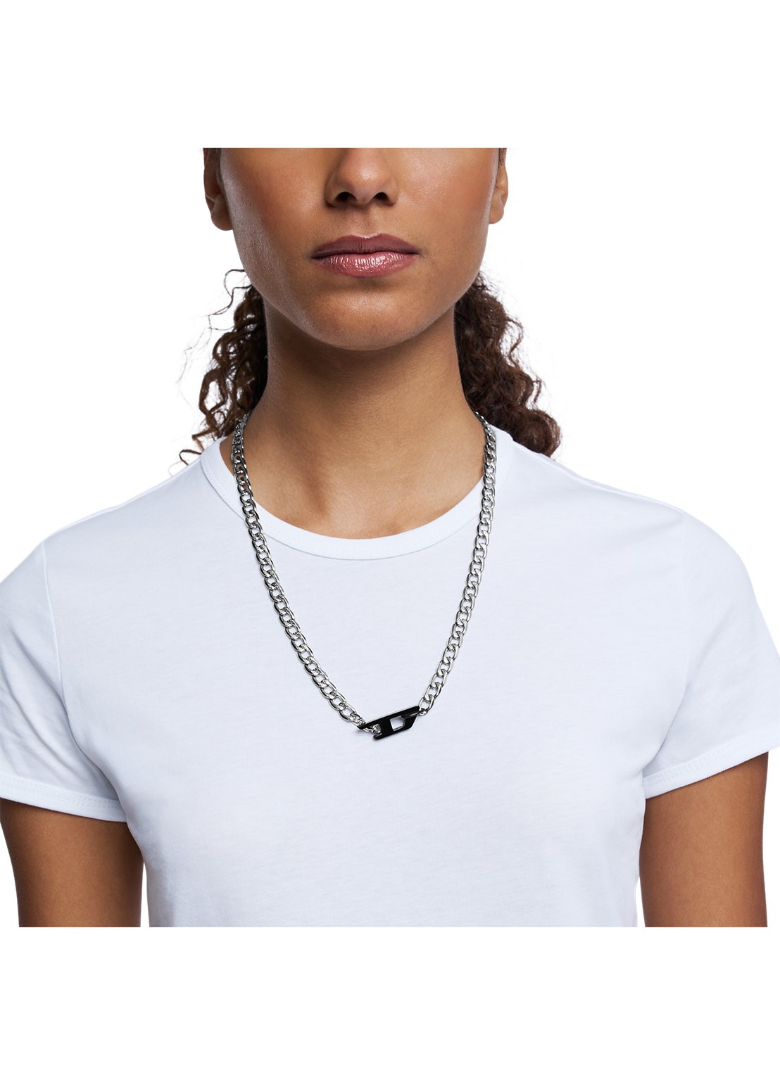 Diesel Ketting DX1636931 - detail 3 zilver