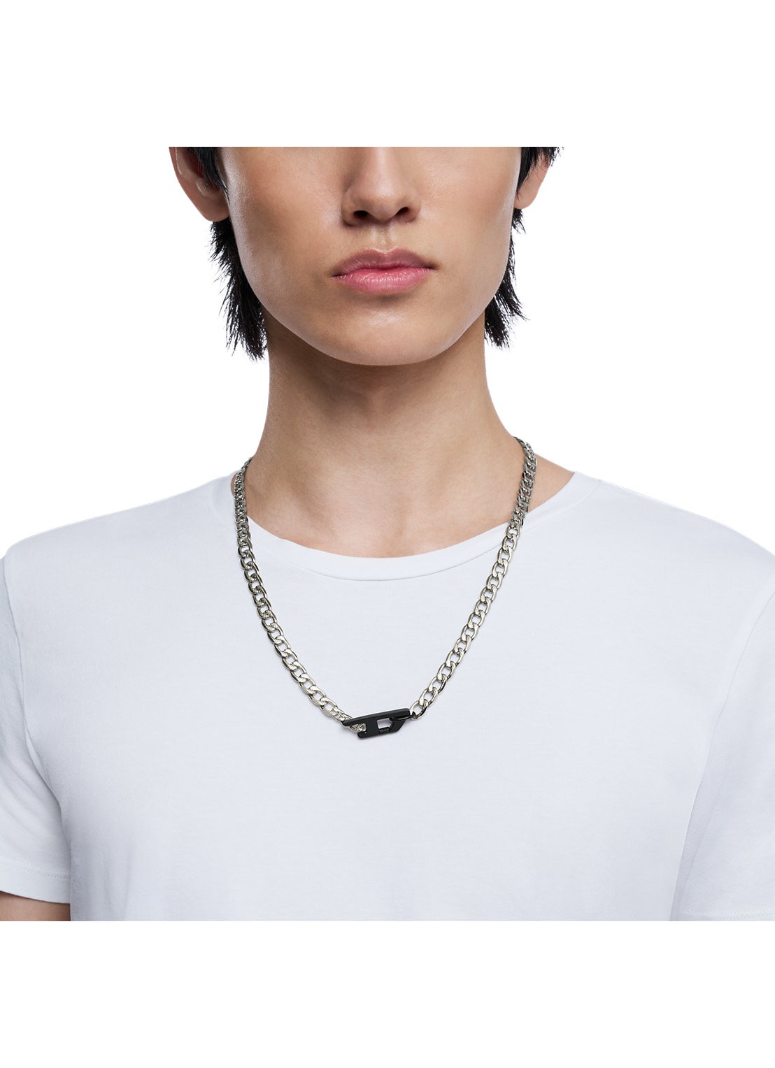 Diesel Ketting DX1636931 - detail 4 zilver