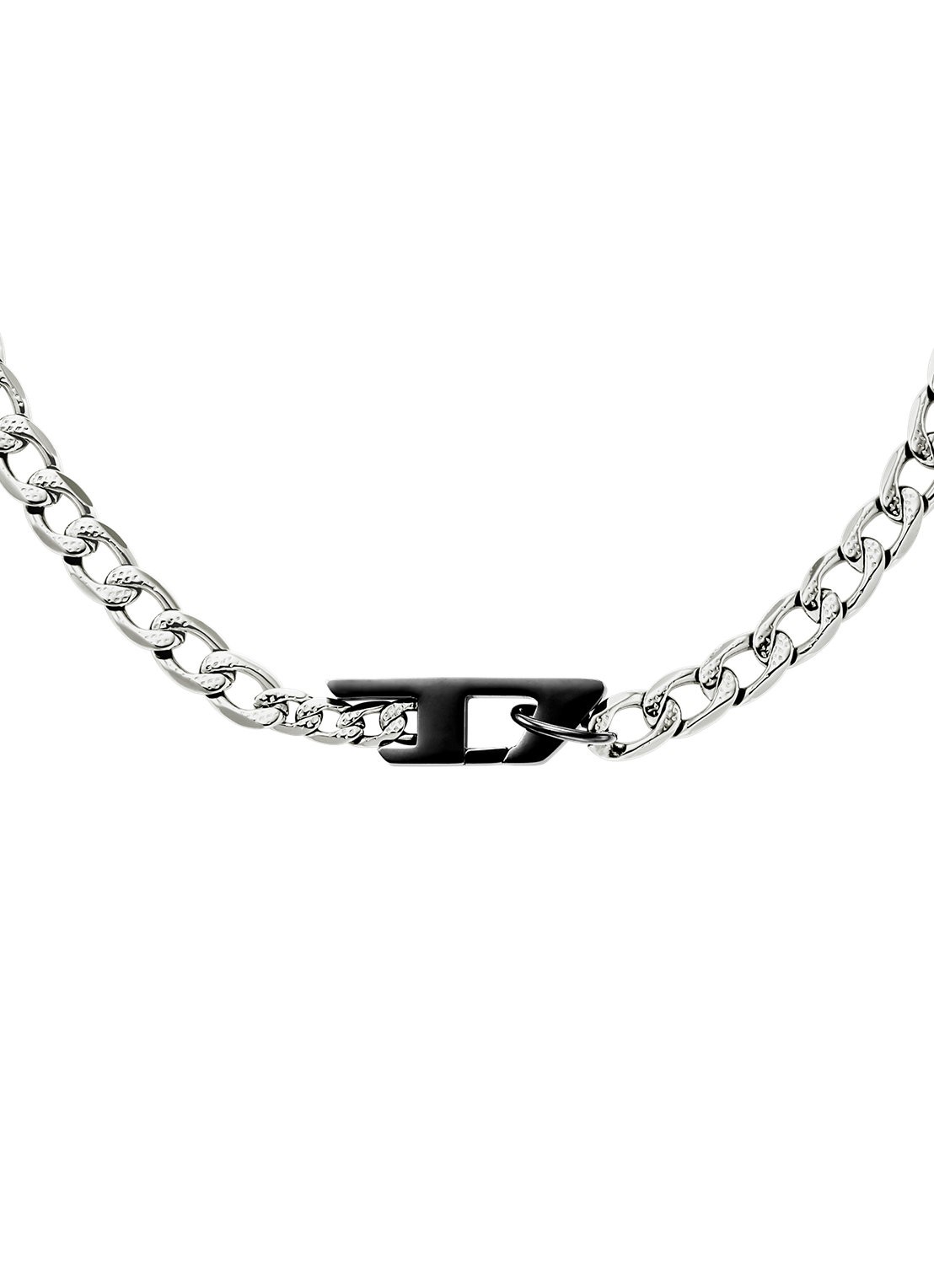 Diesel Ketting DX1636931 - voorkant zilver