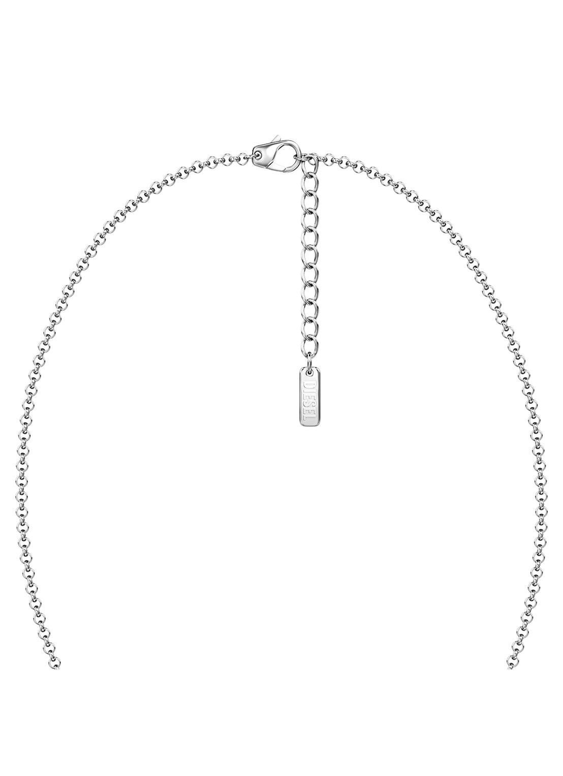 Diesel Ketting DX1727040 - detail 3 zilver