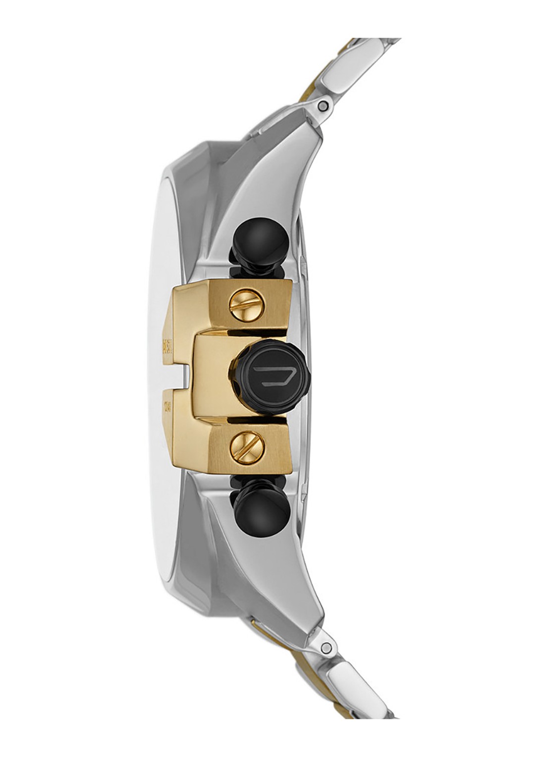 Diesel Mega Chief Horloge DZ4581 - detail 3 zilver